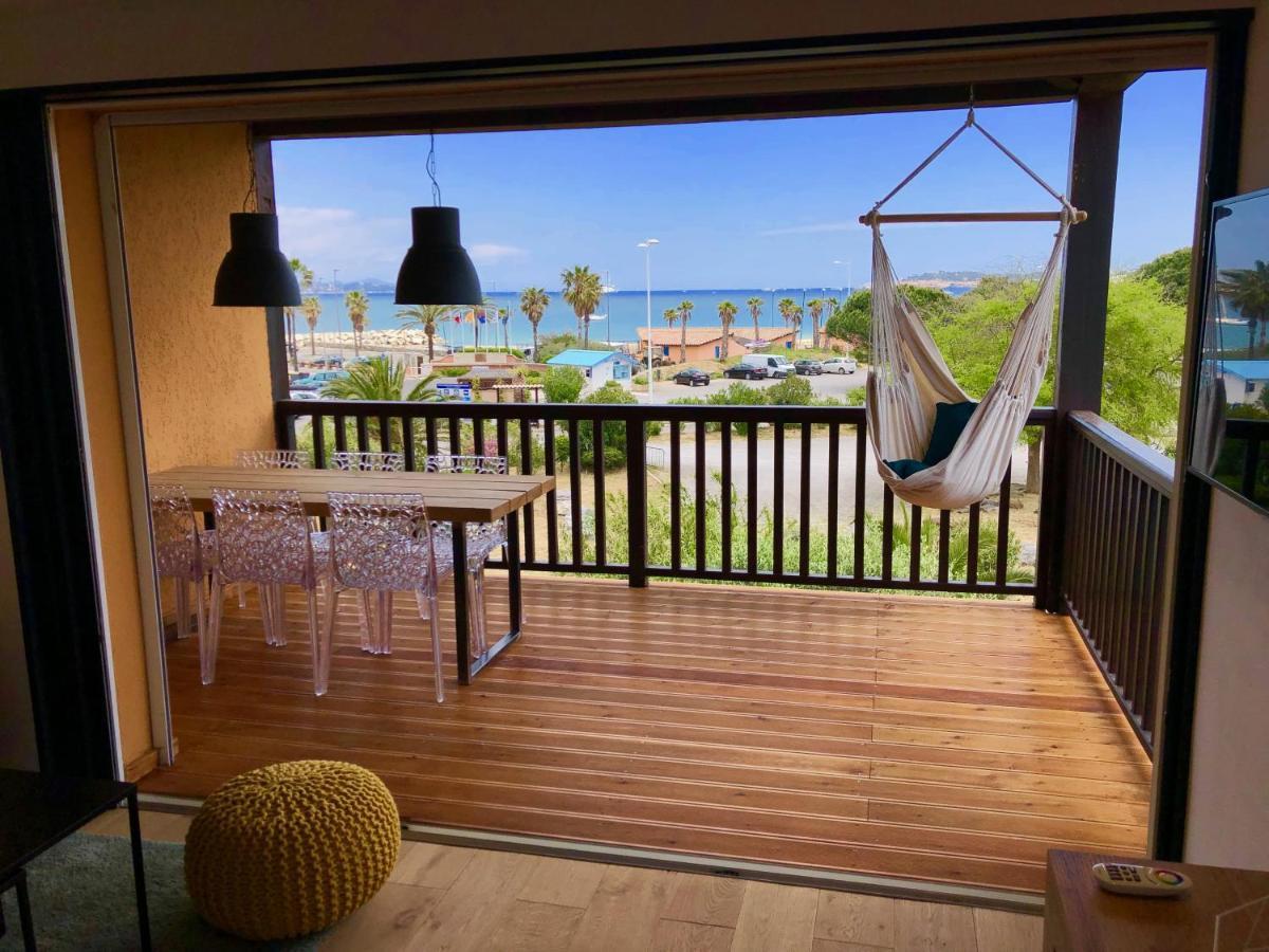 Appartement Climatise Refait A Neuf - Vue Mer Saint-Tropez - Piscine- 50M Plage Gassin Exterior photo
