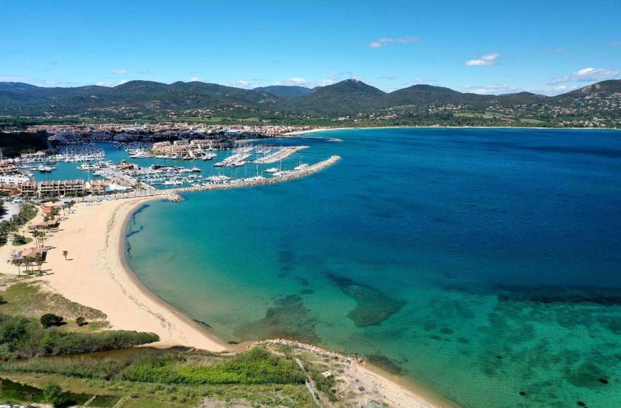 Appartement Climatise Refait A Neuf - Vue Mer Saint-Tropez - Piscine- 50M Plage Gassin Exterior photo
